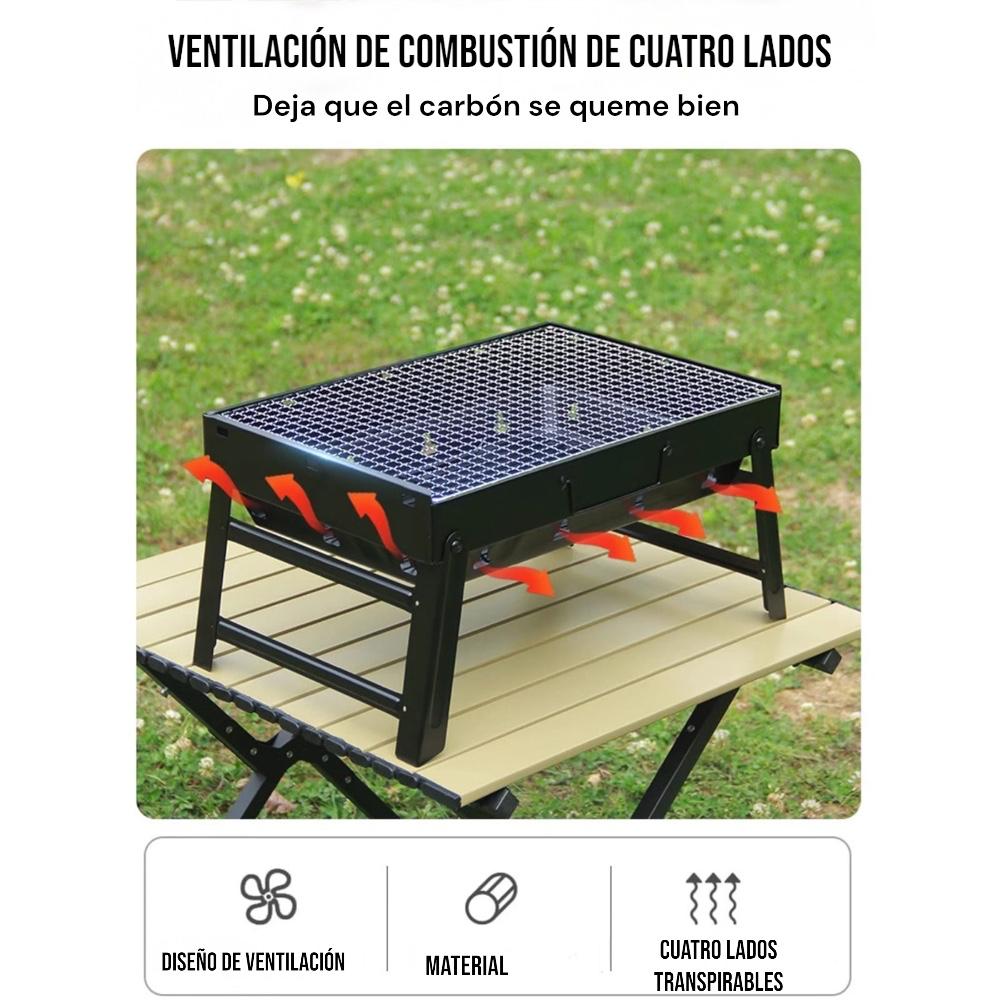 Mini Parrilla plegable 24x44x30.5 CM