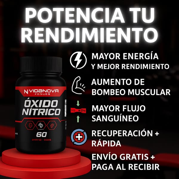Oxido Nitrico 1000mg 60 Caps