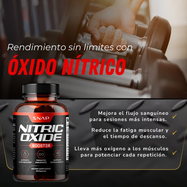 Oxido Nitrico 1000mg 60 Caps
