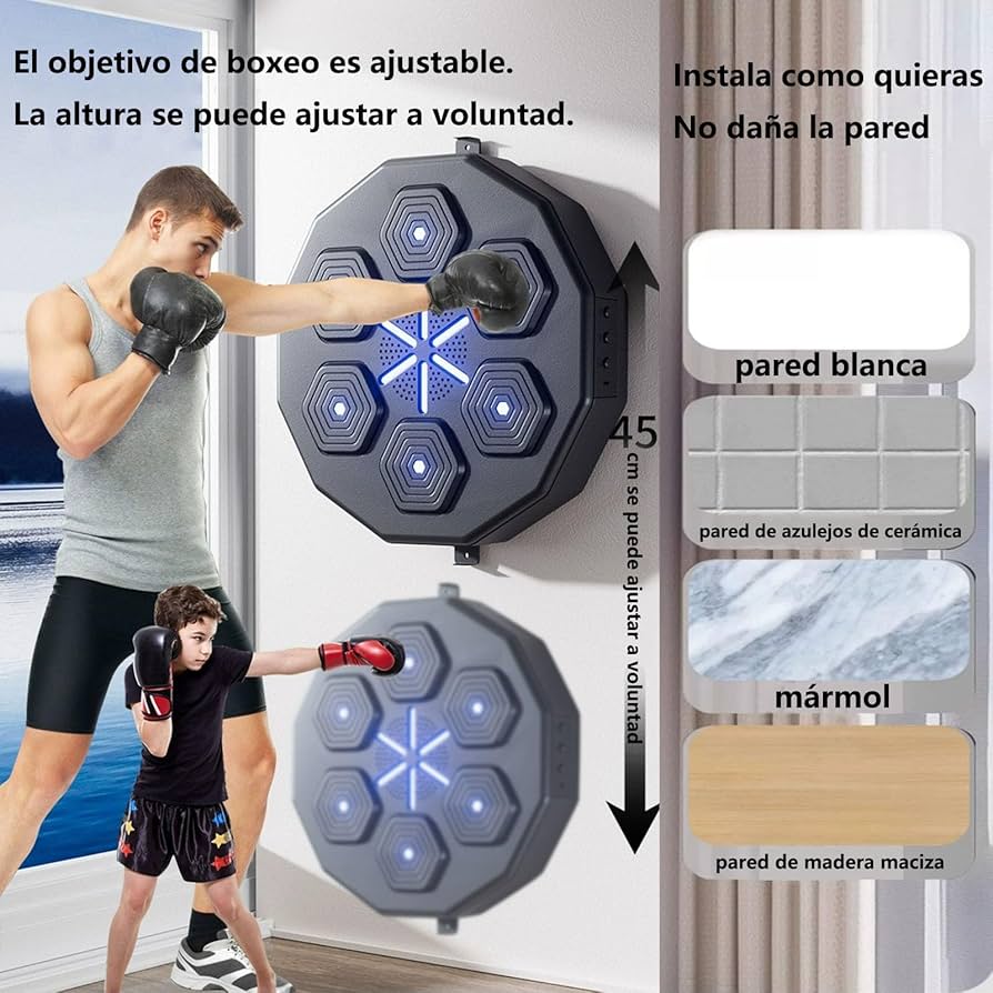 Maquina de boxeo para adultos-bluetooth