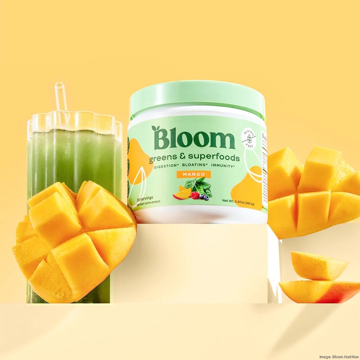 Bloom Greens & Superfoods – Kiwi Fresa (100grs)