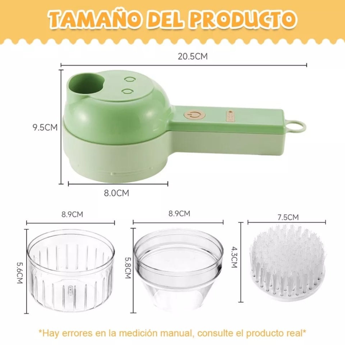 Cortador de verduras eléctrico
