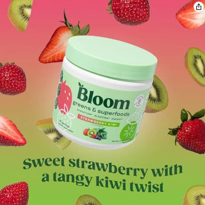 Bloom Greens & Superfoods – Kiwi Fresa (100grs)