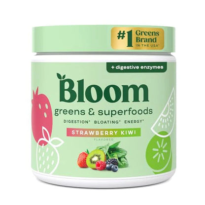 Bloom Greens & Superfoods – Kiwi Fresa (100grs)