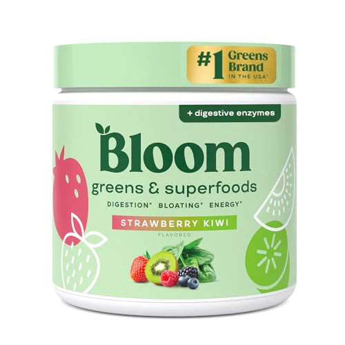 Bloom Greens & Superfoods – Kiwi Fresa (100grs)