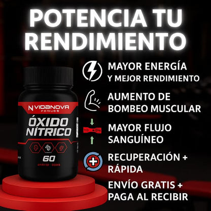 Oxido Nitrico 1000mg 60 Caps
